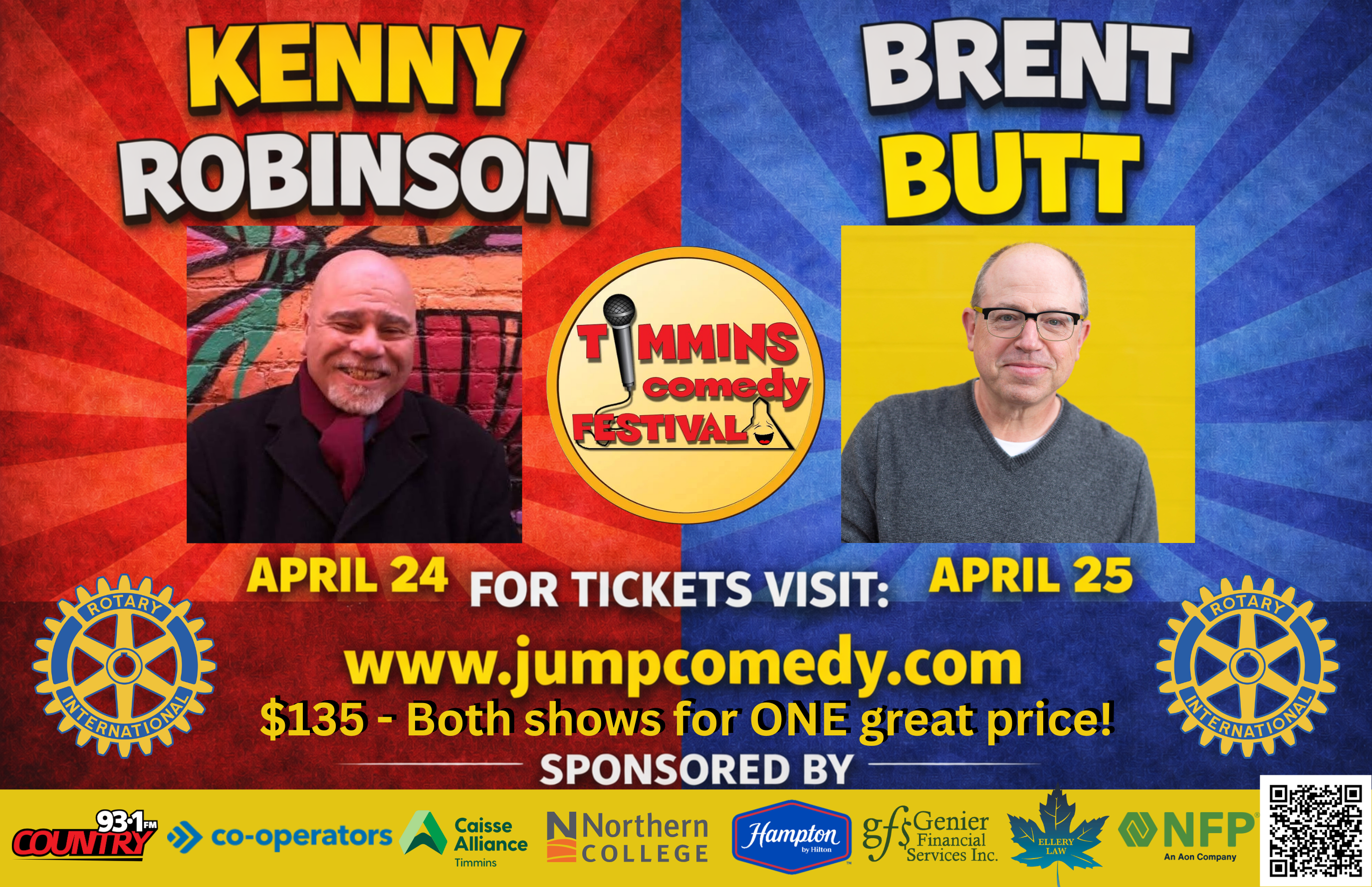 Kenny Robinson and Bret Butt Shows Pass